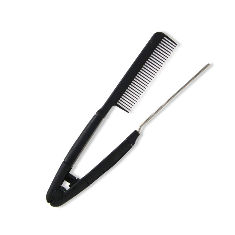 Cosmetic World_Straightening Comb For Hair with a Grip_Cosmetic World