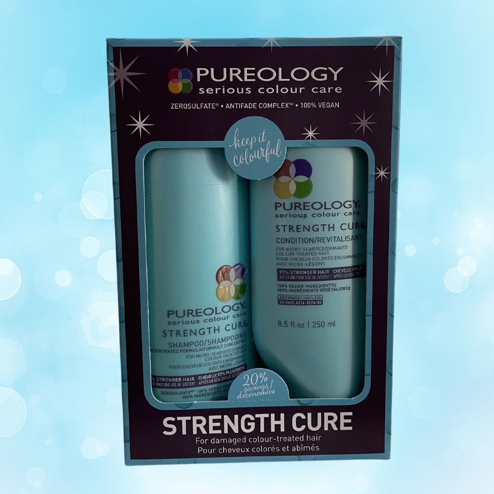 PUREOLOGY_Strength Cure Shampoo & Conditioner Set_Cosmetic World