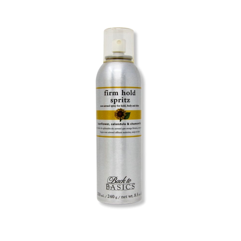 BACK TO BASICS_Sunflower Firm Hold Spritz_Cosmetic World