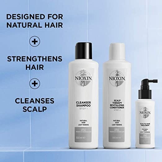 NIOXIN_System 1 Scalp & Hair Treatment (Natural / Light Thinning Hair)_Cosmetic World