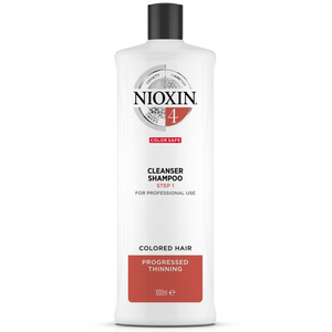 NIOXIN_System 4 Colored Hair Progressed Thinning Shampoo & Conditioner Duo Set_Cosmetic World