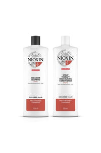 Thumbnail for NIOXIN_System 4 Colored Hair Progressed Thinning Shampoo & Conditioner Duo Set_Cosmetic World