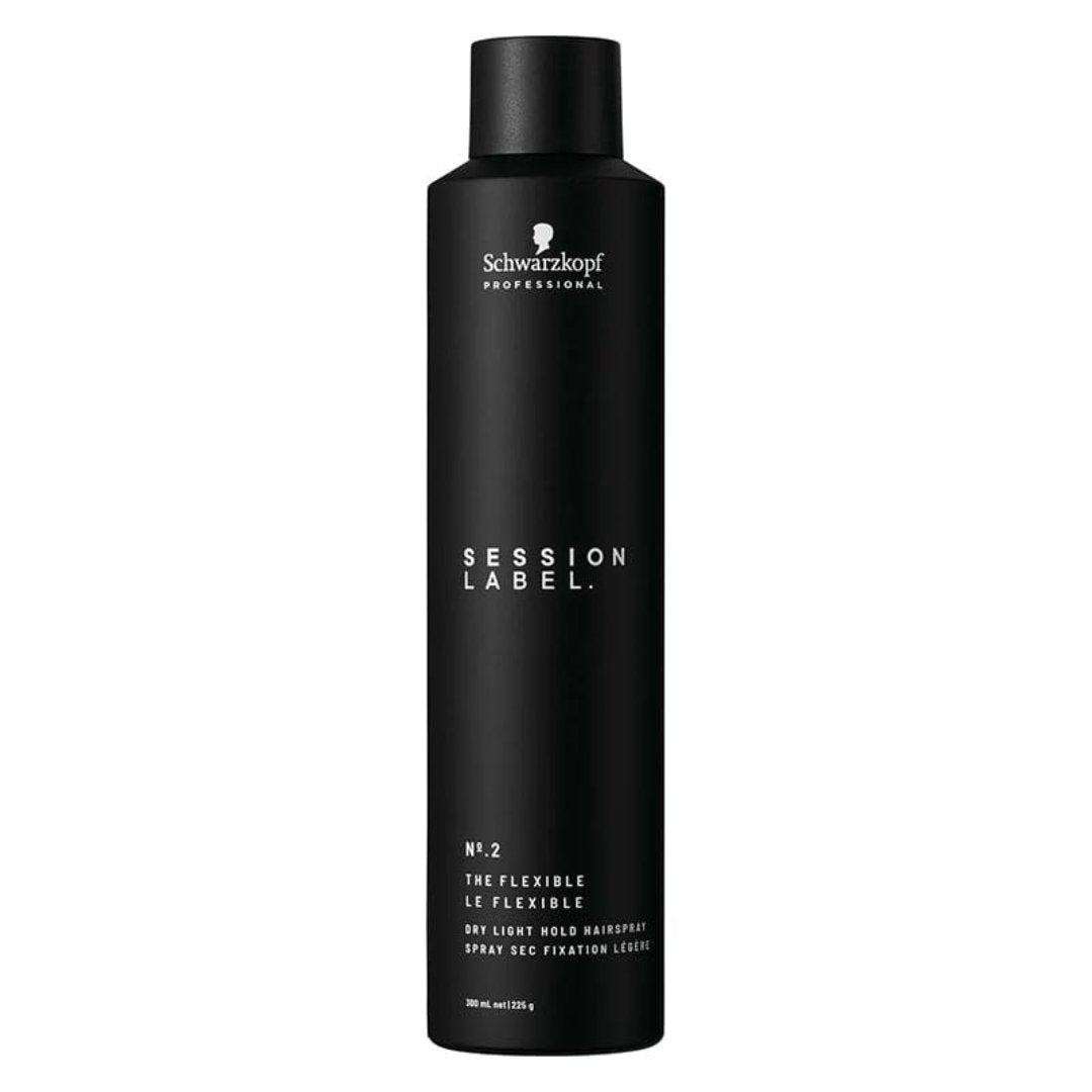 SCHWARZKOPF - OSIS+ SESSION LABEL_The Flexible - Dry Light Hold Hairspray_Cosmetic World