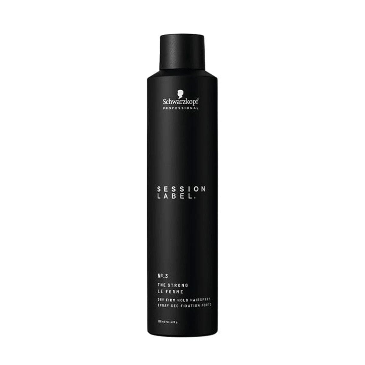 SCHWARZKOPF - OSIS+ SESSION LABEL_The Strong - Dry Firm Hold Hairspray 300ml / 7.9oz_Cosmetic World