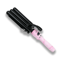 Thumbnail for ARIA BEAUTY_The Waver Triple Barrel Curling Iron - Pink Marble_Cosmetic World