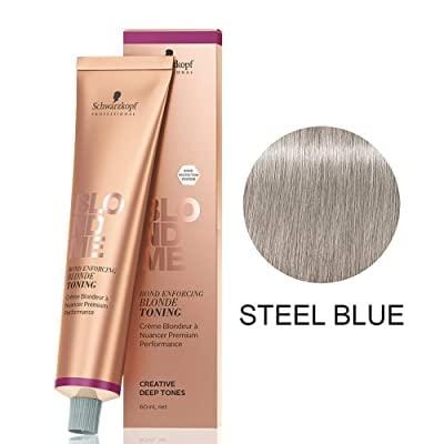 SCHWARZKOPF - BLONDME_Toner T-Steel Blue_Cosmetic World