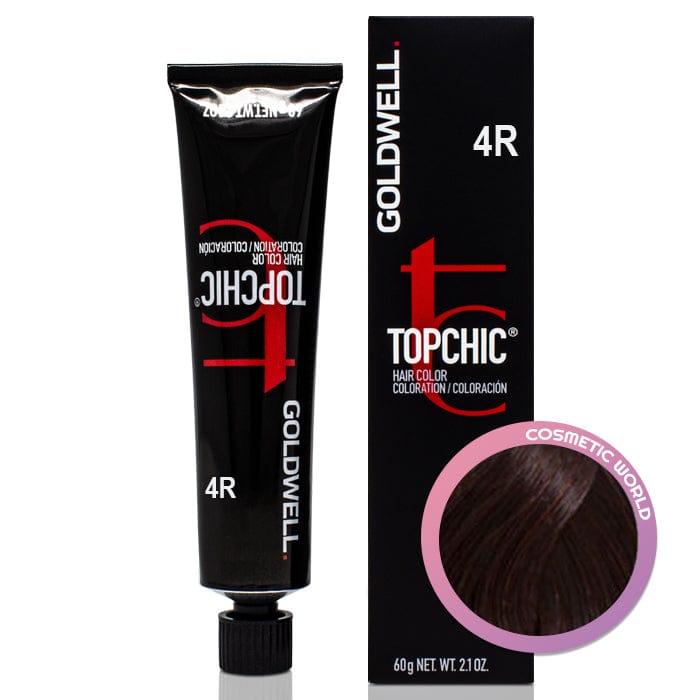 GOLDWELL - TOPCHIC_Topchic 4R Dark Mahogany Brilliant_Cosmetic World
