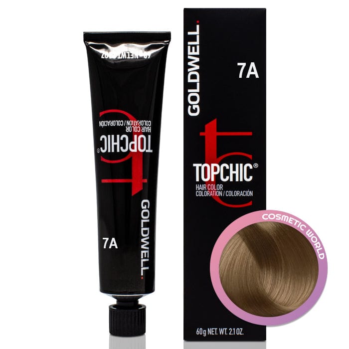 GOLDWELL - TOPCHIC_Topchic 7A Mid Ash Blonde_Cosmetic World
