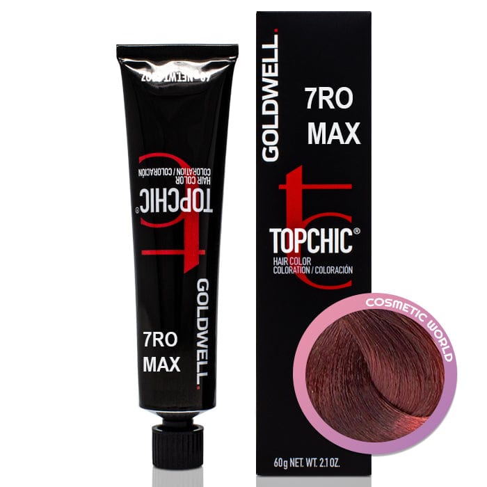 GOLDWELL - TOPCHIC_Topchic 7ROmax Striking Red Copper 60g_Cosmetic World