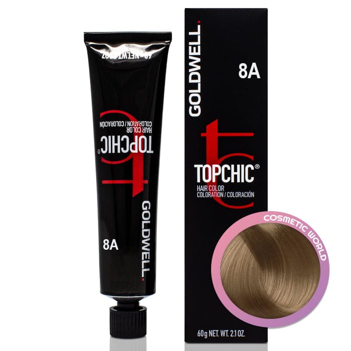 GOLDWELL - TOPCHIC_Topchic 8A Light Ash Blonde 60g_Cosmetic World
