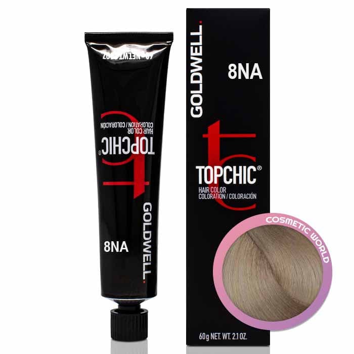 GOLDWELL - TOPCHIC_Topchic 8NA Light Natural Ash Blonde_Cosmetic World