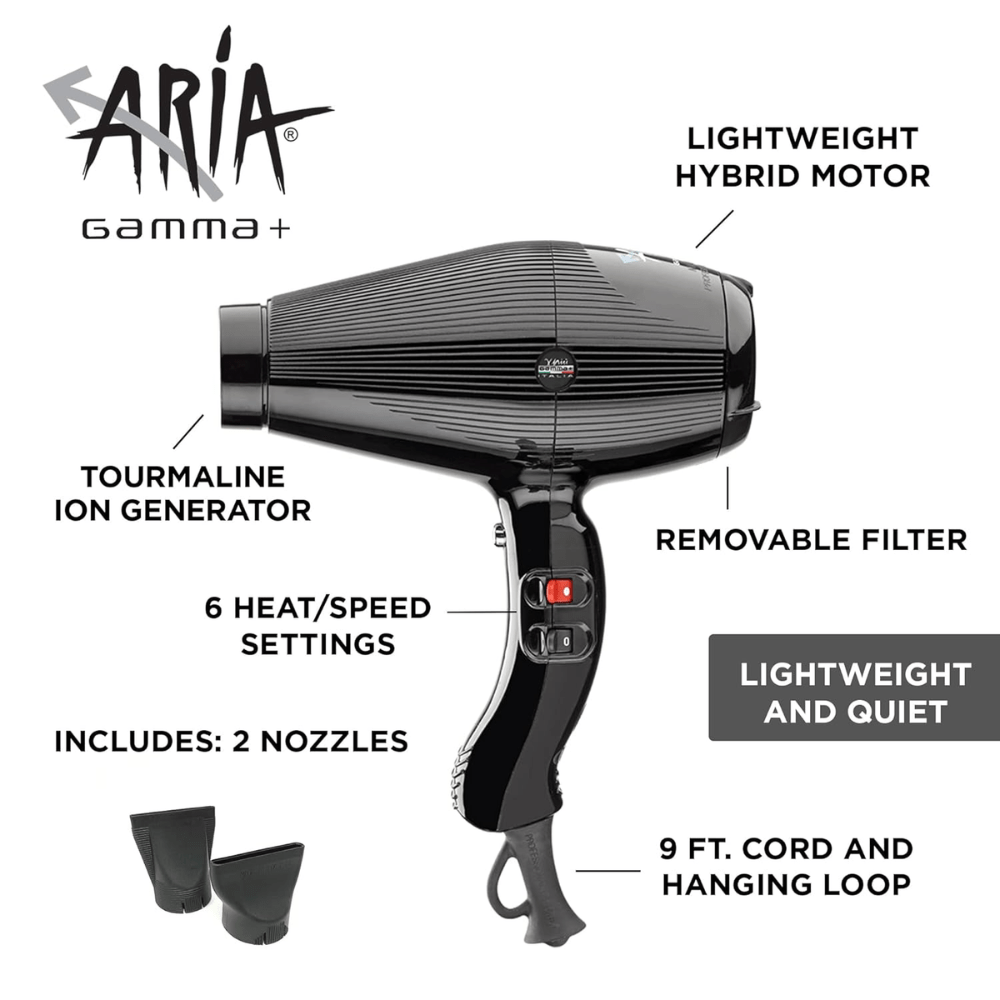 ARIA GAMMAPIU_Ultra Light Technology Professional Hair dryer_Cosmetic World