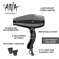 Thumbnail for ARIA GAMMAPIU_Ultra Light Technology Professional Hair dryer_Cosmetic World