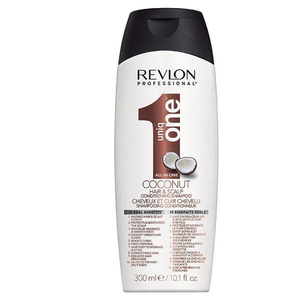 REVLON - UNIQ ONE_Unqi One Coconut Hair & Scalp Conditioning Shampoo 300ml / 10.1oz_Cosmetic World