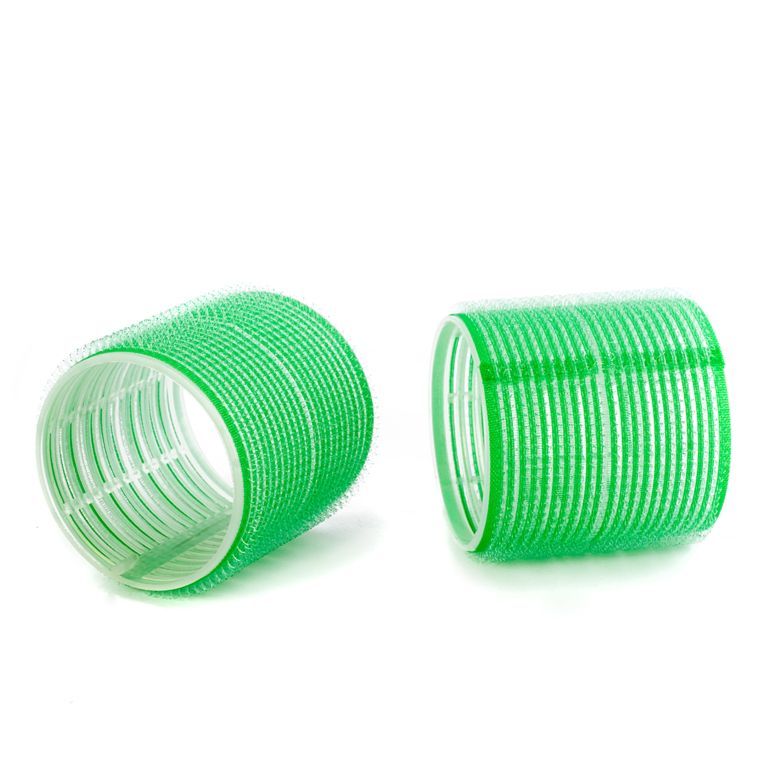 Moon Beaute_Velcro rollers green 4.5 cm / 1.77" wide_Cosmetic World