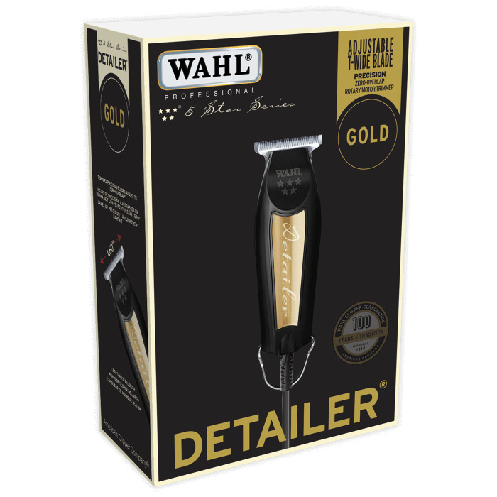 WAHL PROFESSIONAL_Wahl Detailer Gold Limited edition_Cosmetic World