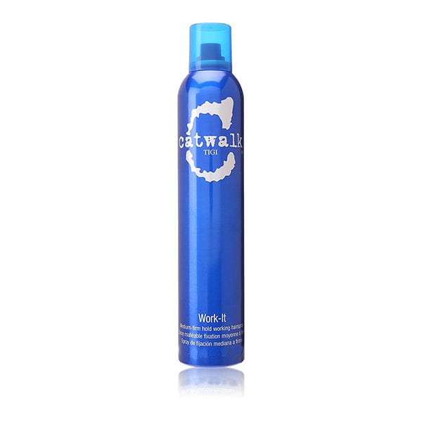TIGI - CATWALK_Work It Medium Hold Hairspray 8oz / 300ml_Cosmetic World