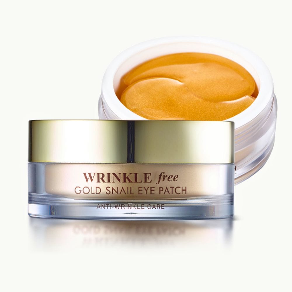 GOLD ENERGY SNAIL SYNERGY_Wrinkle free Gold Snail Eye Patch_Cosmetic World